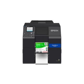 Epson ColorWorpcs CW-C6000Ae C31CH76102, cutter, disp., USB, Ethernet, black, color tiskárna štítků