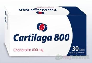 Cartilaga 800 liek pri osteoartróze 30 tabliet