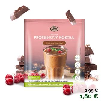 Čokoládovo-malinový koktail Express Diet, 60 g