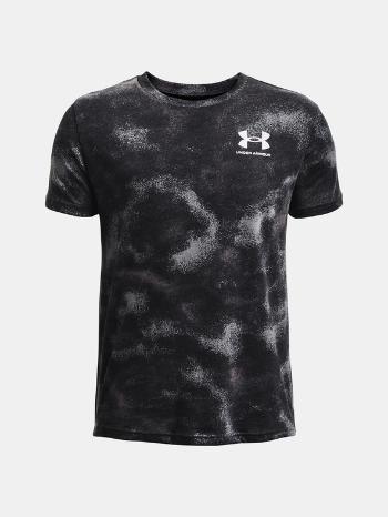 Under Armour UA Sportstyle LC AOP SS Tričko detské Čierna