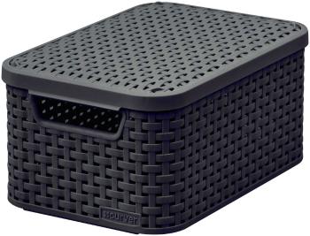 CURVER úložný box RATTAN M, 39,3 x 29,3 x 18,7 cm, hnedý, 03618-210