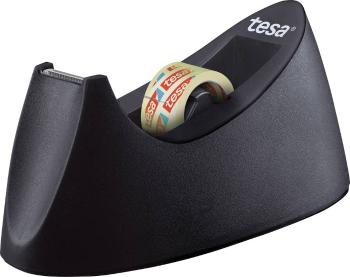 tesa Desk tape dispenser tesafilm Curve čierna  vrátane úlohy lepiaca fólia 33 m 19 mm