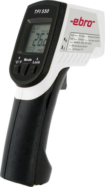 ebro TFI 550 infračervený teplomer  Optika 30:1 -60 - +550 °C kontaktné meranie