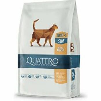 QUATTRO Cat Dry Premium all Breed Adult Poultry 7kg 3 + 1 zadarmo