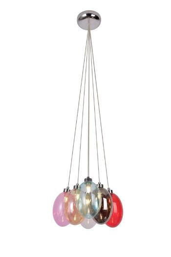 Závesná lampa BALON LED 6x10W Candellux