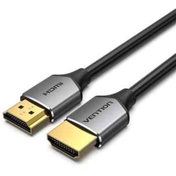 Vention Ultra Thin HDMI Male to Male HD Cable 3M Gray Aluminum Alloy Type (ALEHI)