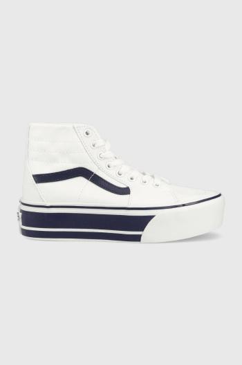 Tenisky Vans SK8-Hi Tapered Stackform dámske, biela farba, VN0A5JMKNWD1