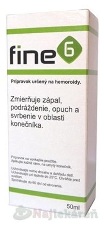 Fine6 olej na hemoroidy 50 ml