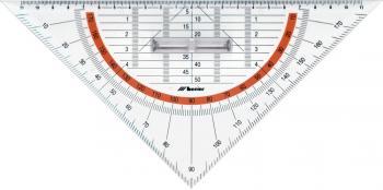 Geo trojuholník s úchytom LENIAR - 25 cm