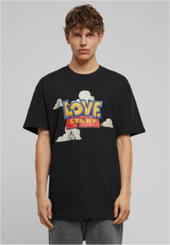 Mr. Tee Love Story Heavy Oversize Tee black - 4XL