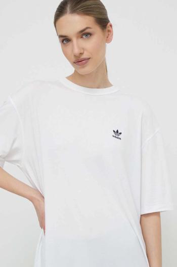 Tričko adidas Originals Trefoil Tee dámske, béžová farba, IR8064