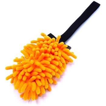 Pískacie potvorky, Mini mop preťahovadlo, oranžový (PIP0018)