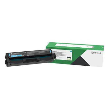 LEXMARK C332HC0 - originálny toner, azúrový, 2500 strán