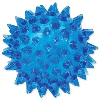 DOG FANTASY hračka loptička pískacia modrá 5 cm (8595091781188)