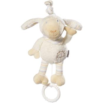 BABY FEHN Music Box Babylove Mini-Sheep kontrastná závesná hračka s melódiou 1 ks