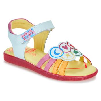 Agatha Ruiz de la Prada  SANDALIA OLIMPIADAS  Sandále Biela