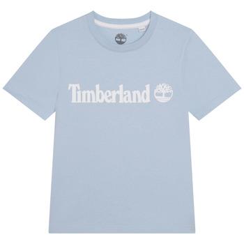Timberland  Tričká s krátkym rukávom T25T77  Modrá