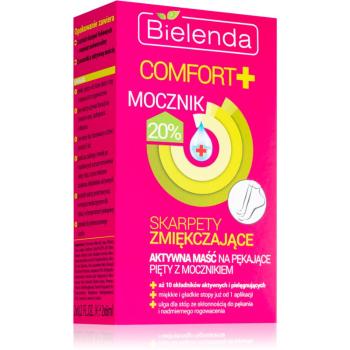 Bielenda Comfort+ zmäkčujúca starostlivosť na popraskanú pokožku chodidiel 20% Urea 2 x 6 ml