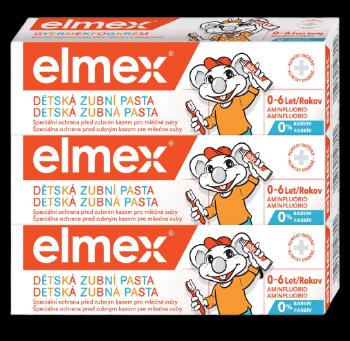 ELMEX Detská zubná pasta Kids Trio 3 x 50 ml