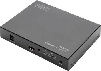 Digitus DS-43309 2 + 2 port Prepínač HDMI pripravené pre Ultra HD, možné spínať jednotlivo, s diaľkovým ovládaním 3840 x