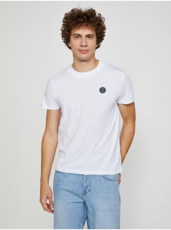 Biele pánske tričko Pepe Jeans Wallace