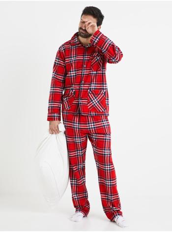 Pyžamá pre mužov Celio - červená