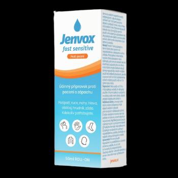 Jenvox proti poteniu a zapachu roll-on fast sensitive 50 ml