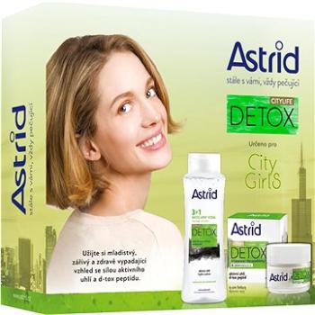 ASTRID CITYLIFE DETOX denný krém 50 ml + micelárna voda 3 v 1 na normálnu až mastnú pleť 400 ml (8592297005384)