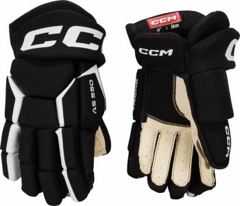 CCM Hokejové rukavice Tacks AS 580 SR 13 Black/White