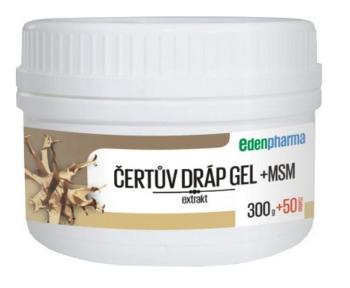 Edenpharma Čertův dráp + MSM gél 350 g