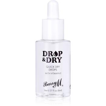 Barry M Drop & Dry kvapky urýchľujúce zaschnutie laku 8 ml