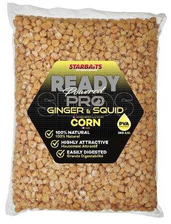 Starbaits kukurica ready seeds pro ginger squid - 3 kg