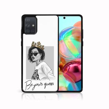 MY ART Silikónový kryt Samsung Galaxy A71 GIRL (139)