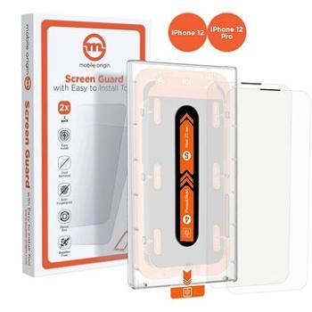 Mobile Origin Screen Guard iPhone 12 Pro/12 s aplikátorom 2 pack (SGA-i12Pro-2pk)