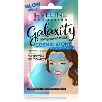 Eveline Cosmetics Galaxity Holographic rozjasňujúca hydratačná maska pre mladú pleť 10 ml