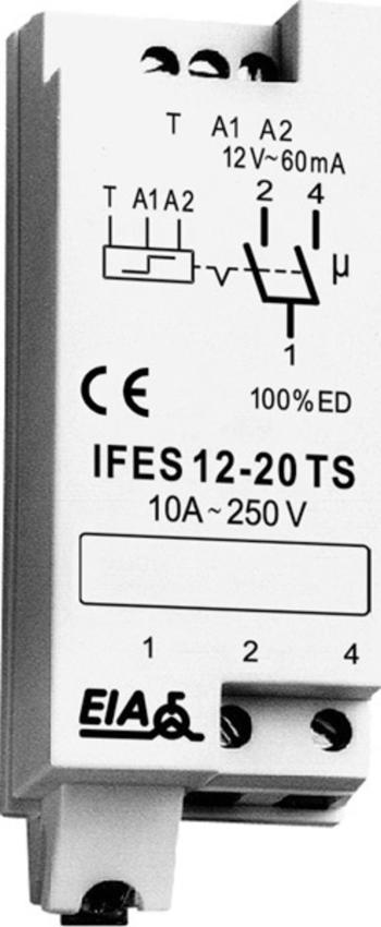 diaľkový spínač montážna lišta Eltako IFES12-20TS 2 spínacie 230 V 10 A 2000 W  1 ks