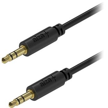 AlzaPower Core Audio 3,5 mm Jack (M) to 3,5 mm Jack (M) 1 m čierny (APW-CBA3JM11B)