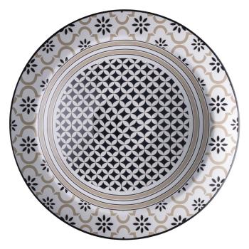 Kameninový hlboký servírovací tanier Brandani Alhambra, ø 40 cm