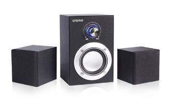 Crono CS-2106C - reproduktory 2.1, 10 W, čierne