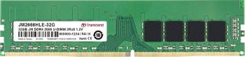 Transcend Modul RAM pre PC  JM2666HLE-32G 32 GB 1 x 32 GB DDR4-RAM 2666 MHz CL19