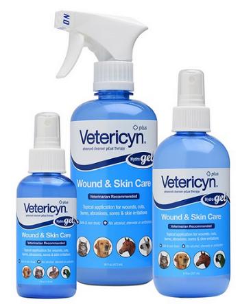 Vetericyn Hydrogel plus pre hojenie rán zvierat 473ml