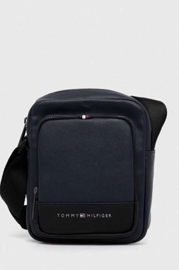 Malá taška Tommy Hilfiger tmavomodrá farba