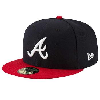 Šiltovka New Era 59Fifty Authentic On Field Home Atlanta Braves Navy cap - 7 5/8