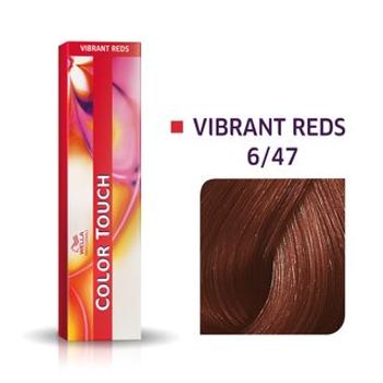 Wella Professionals Color Touch Vibrant Reds profesionálna demi-permanentná farba na vlasy s multi-rozmernym efektom 6/47 60 ml