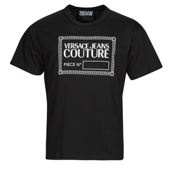 Versace Jeans Couture  Tričká s krátkym rukávom 73GAHT11-899  Čierna