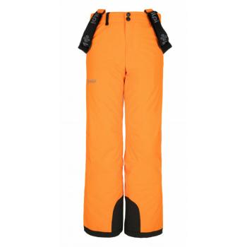 Chlapčenské lyžiarske nohavice Kilpi MIMAS-JB oranžové 134