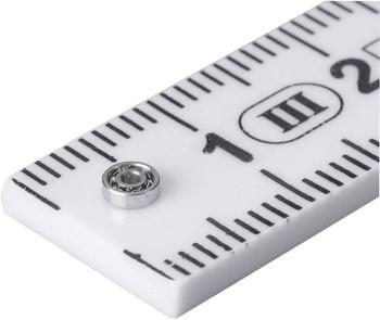 Reely  miniatúrne guľôčkové ložisko chromocel  Vnútorný Ø: 2 mm Vonkajší Ø: 5 mm Počet otáčok (max.): 100000 U/min