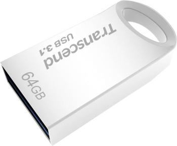 Transcend JetFlash® 710S USB flash disk 64 GB strieborná TS64GJF710S USB 3.2 Gen 1 (USB 3.0)