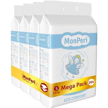 MonPeri ECO Comfort Mega Pack veľ. S (264 ks) (8594169731452)