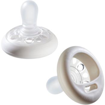 Tommee Tippee C2N Closer to Nature Breast-like 0-6 m cumlík Natural 2 ks